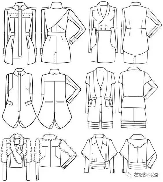 零基礎(chǔ)也能行！針紡織品服裝款式圖手繪速成指南